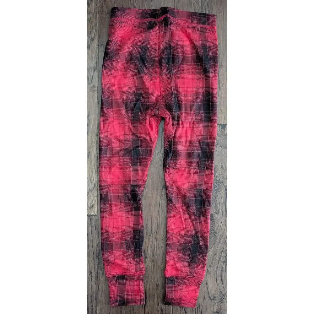 Gap Black and Red Plaid Cotton Pajamas NEW!
